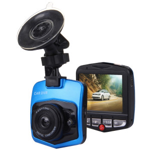 VGA 480P voiture caméscope DVR enregistreur de conduite numérique caméra vidéo enregistreur vocal avec 2.4 pouces écran LCD, soutien 32GB Micro carte TF et fonction de vision nocturne infrarouge (noir + bleu) SH0435278-20