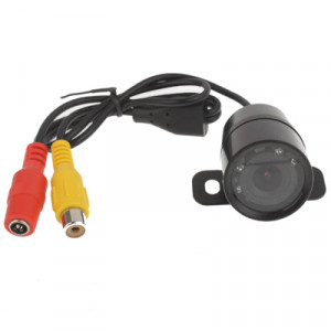 Caméra de recul pour voiture à capteur LED, lentille de couleur de soutien / 120 degrés visible / fonction étanche et capteur de nuit (E326) (blanc) SH0215504-20