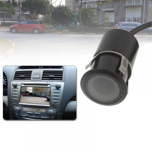 Caméra de recul pour voiture à capteur LED, objectif de couleur de soutien / 120 degrés visible / fonction étanche et capteur de nuit, diamètre: 20 mm (E305) (noir) SH02231283-20