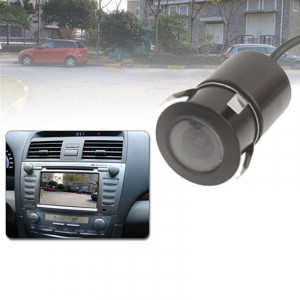 Caméra de recul pour voiture à capteur LED, objectif couleur de soutien / 120 degrés visible / fonction étanche et capteur de nuit, diamètre: 24 mm (E301) (noir) SH0228652-20
