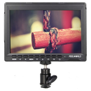 FEELWORLD FW-759 7 pouces Slim Design 1280 x 800 Moniteur de champ de caméra HDMI 1080P SF4462405-20
