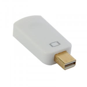 Adaptateur Mini DisplayPort Mâle vers HDMI Femelle, Taille: 4cm x 1.8cm x 0.7cm (Blanc) SH011W349-20