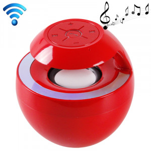 Haut-parleur attrayant de Bluetooth 3.0 + EDR de style de cygne pour l'iPad / iPhone / autre téléphone portable de Bluetooth, fonction de Handfree de soutien, BTS-16 (rouge) SH809R498-20