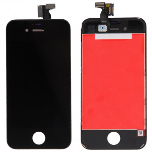 iPartsAcheter 3 en 1 pour iPhone 4 (LCD + Frame + Touch Pad) Digitizer Assemblée (Noir) SI799B838-20