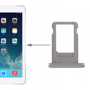 iPartsAcheter pour iPad Air Titulaire de la carte SIM d'origine (Gris) SI716B631-20