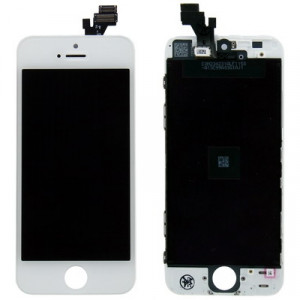 iPartsAcheter 3 en 1 pour iPhone 5 (Original LCD + Cadre LCD + Touch Pad) Digitizer Assemblée (Blanc) SI713W1375-20
