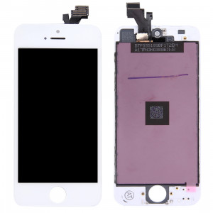 iPartsAcheter 3 en 1 pour iPhone 5 (LCD + Frame + Touch Pad) Assemblage Digitizer (Blanc) SI58041363-20