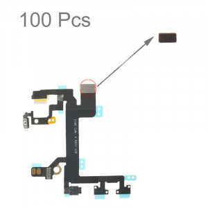 100 PCS mousse mousse éponge pour câble de câble de bouton d'alimentation de l'iPhone 5S S101111175-20