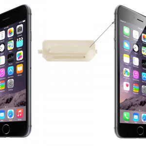 iPartsBuy Clé Vibrator Switch Mute Original pour iPhone 6 et 6 Plus (Gold) SI228J681-20