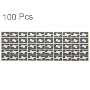 100 PCS pour iPhone 6 Audio Power Fer Tapis de coton de bâton S14615610-20