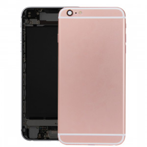 iPartsBuy batterie couvercle arrière avec bac à cartes pour iPhone 6s Plus (or rose) SI26RG1677-20