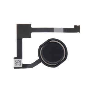 Bouton Accueil Bouton Flex avec identification d'empreinte digitale pour iPad Air 2 / iPad 6 (Noir) SH004B1776-20