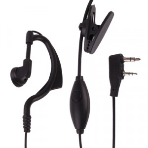 Écouteur tenu dans la main d'émetteur-récepteur pour des talkies-walkies, prise de 3.5mm + de 2.5mm S-20