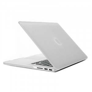 Boîtier de protection en plastique dur givré pour Macbook Pro Retina 13,3 pouces (transparent) SH015T1319-20