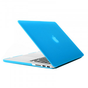 Boîtier de protection en plastique dur givré pour Macbook Pro Retina 13,3 pouces (bleu bébé) SH15TT375-20