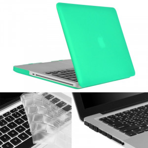 ENKAY pour Macbook Pro 13,3 pouces (Version US) / A1278 Hat-Prince 3 en 1 Coque de protection en plastique dur avec protection de clavier et prise de poussière de port (vert) SE907G406-20