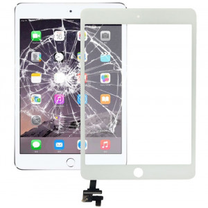 Touch Panel + IC Chip pour iPad mini 3 (Blanc) ST230W1396-20