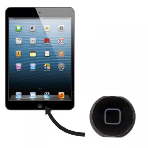 Bouton d'accueil d'origine pour iPad mini 1/2/3 (noir) SH715B1170-20