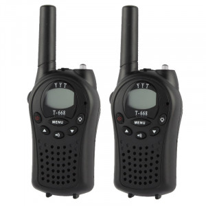 2 PCS T-668 400-470MHz 1.0 pouces LCD 8/20 / 22CHS ensemble talkie-walkie S208031252-20