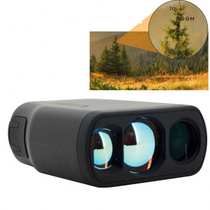 Télescope télémétrique portatif imperméable de golf monoculaire, plage de mesure: 5-600m SH2251771-20