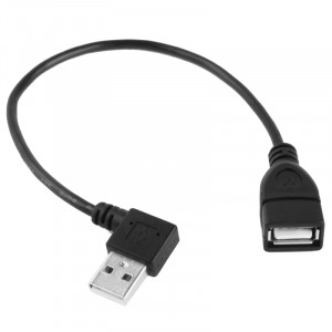 Câble adaptateur USB 2.0 AM à 90 degrés, longueur: 25 cm SC06801686-20