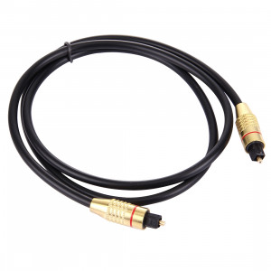 Câble Toslink de fibre optique audio numérique, longueur de câble: 1m, OD: 5.0mm SH103A407-20