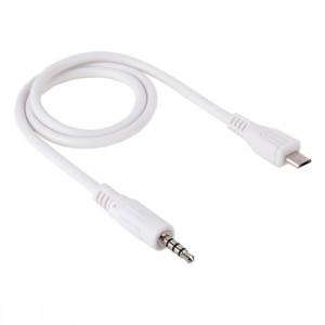 Câble AUX Audio mâle mâle vers Micro USB 3,5 mm, Longueur: environ 50 cm S37307591-20