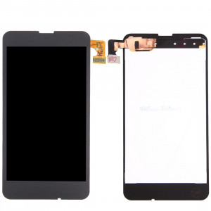iPartsAcheter pour Nokia Lumia 630 écran LCD + écran tactile Digitizer Assemblée (Noir) SI566B1955-20
