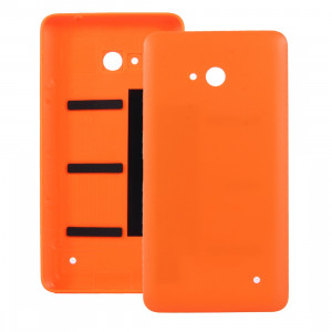 iPartsAcheter pour Microsoft Lumia 640 couvercle en plastique de surface arrière givré (Orange) SI58EL541-20
