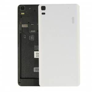 iPartsAcheter Lenovo K3 Note / K50-T5 / A7000 Turbo couvercle arrière de la batterie (blanc) SI303W242-20