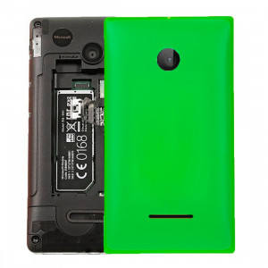 Couverture arrière de batterie de couleur unie pour Microsoft Lumia 532 (vert) SC623G1409-20