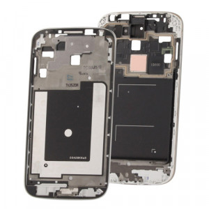 iPartsBuy Original 2 en 1 LCD Middle / Châssis Avant pour Samsung Galaxy S IV / i9500 (Argent) SI041S104-20