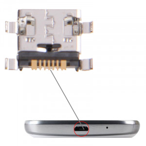 Chargeur de connecteur de queue pour Samsung Galaxy Trend Duos / S7562 SC13081435-20
