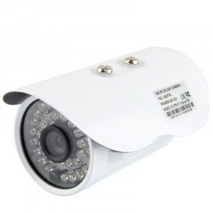 Caméra infrarouge couleur CMOS 420TVL 6mm en métal avec 36 LED, distance IR: 20m SH02851761-20