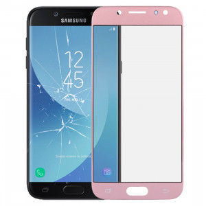iPartsAcheter pour Samsung Galaxy J5 (2017) / J530 Lentille extérieure en verre (Rose Gold) SI0RGL425-20