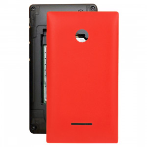 Coque Arrière de Batterie pour Microsoft Lumia 435 (Rouge) SH12RL1254-20