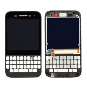iPartsAcheter pour BlackBerry Q5 écran LCD + écran tactile Digitizer Assemblée avec cadre (Noir) SI164B1397-20