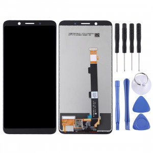 Écran LCD et numériseur Assemblée complète pour OPPO A73 (Noir) SH575B493-20