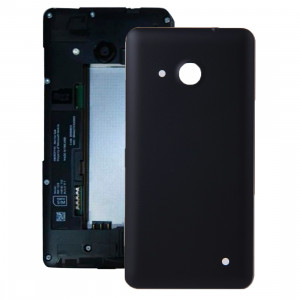 iPartsBuy pour Microsoft Lumia 550 couvercle arrière de la batterie (noir) SI04BL280-20