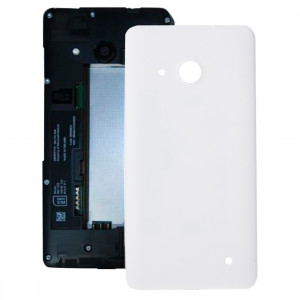 iPartsBuy pour Microsoft Lumia 550 couvercle arrière de la batterie (blanc) SI04WL283-20