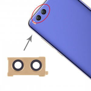 Cache-objectif de caméra pour Xiaomi Mi 6 (Or) SH061J1750-20