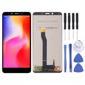 Ecran LCD et Digitizer Full Assembly pour Xiaomi Redmi 6 / 6A (Noir) SH917B1547-20