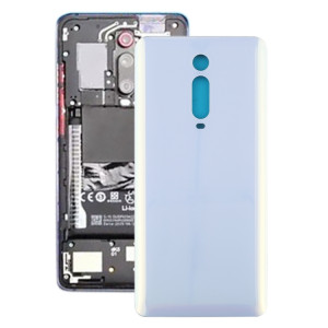 Cache arrière de batterie pour Xiaomi Redmi K20 / K20 Pro / Mi 9T / Mi 9T Pro (Blanc) SH64WL1475-20