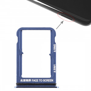 Double support de carte SIM pour Xiaomi Mi 8 (bleu) SH953L391-20