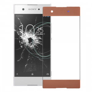 iPartsAcheter pour Sony Xperia XA1 Lentille extérieure en verre (rose) SI35FL1171-20