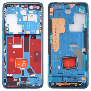 Cache-cadre central d'origine avec touches latérales pour Huawei P40 Pro (bleu) SH710L980-20