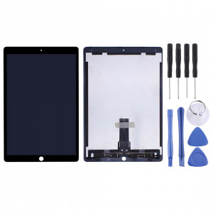 Ecran LCD et assemblage complet du numériseur pour iPad Pro 12,9 pouces A1670 A1671 (2017) (Noir) SH109B1763-20