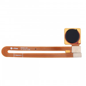 iPartsBuy OnePlus 5T Capteur d'empreintes digitales / Bouton de câble Flex (Noir) SI62031249-20