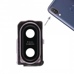 Cadre d'objectif de caméra arrière pour Asus Zenfone Max Pro (M1) ZB601KL (or rose) SH90RG1466-20