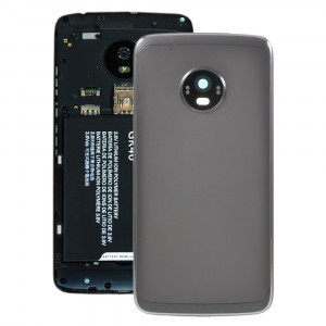 Coque Arrière de Batterie pour Motorola Moto G5 Plus (Gris) SH071H1350-20